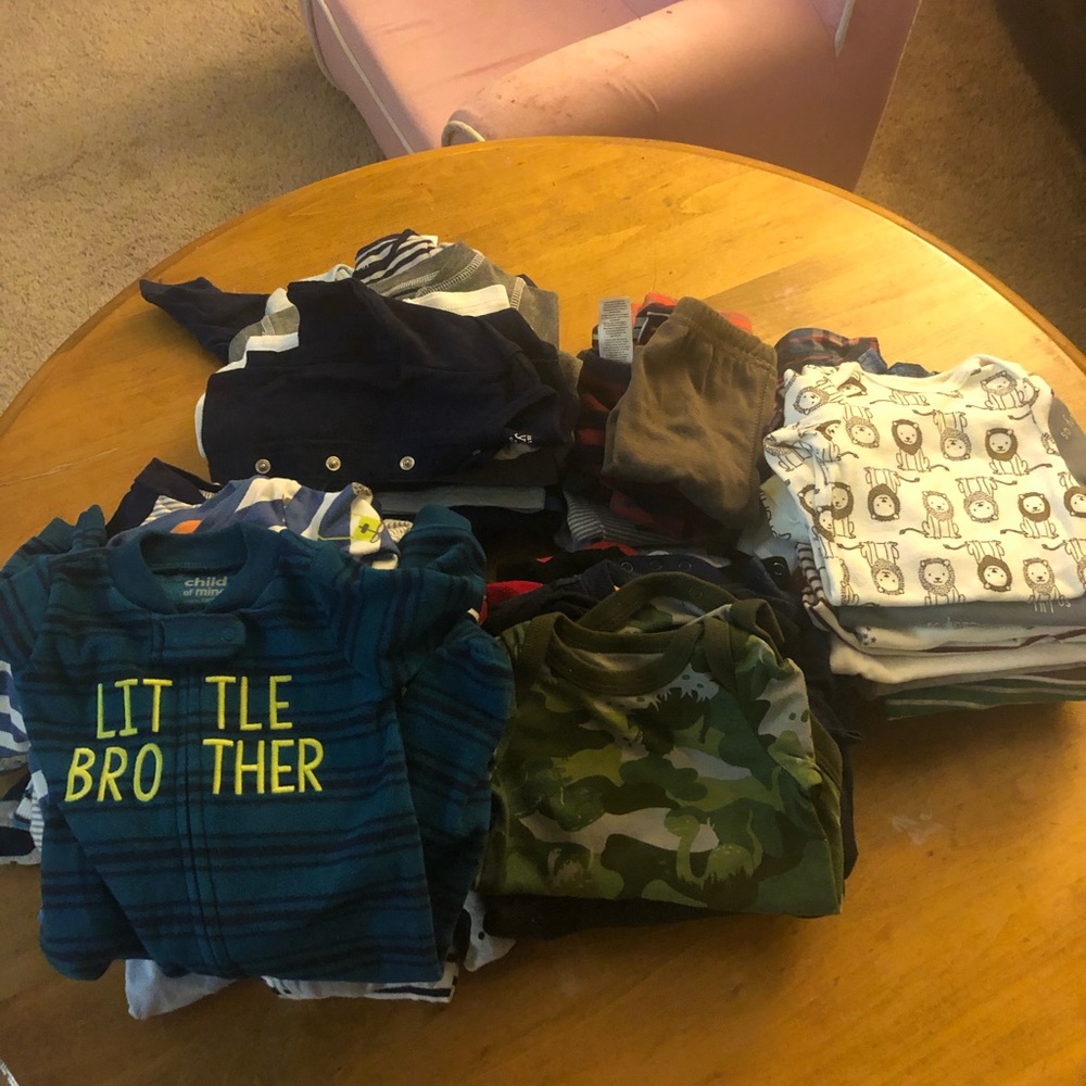 0-3m boys lot